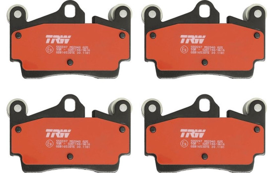 Kit de plaquettes de frein, frein à disque DTEC COTEC GDB1653DTE TRW