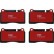 Kit de plaquettes de frein, frein à disque DTEC COTEC GDB1670DTE TRW