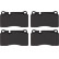 Kit de plaquettes de frein, frein à disque DTEC COTEC GDB1670DTE TRW, Vignette 2