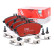 Kit de plaquettes de frein, frein à disque DTEC COTEC GDB1736DTE TRW