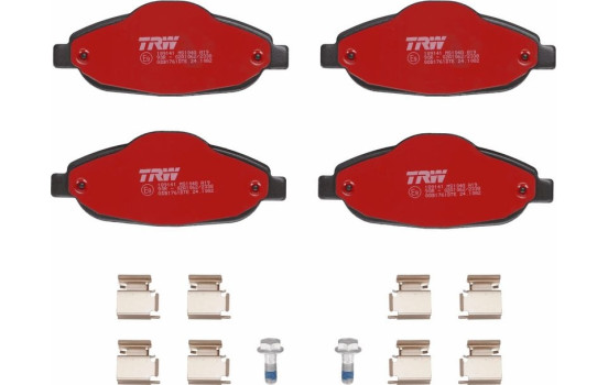 Kit de plaquettes de frein, frein à disque DTEC COTEC GDB1761DTE TRW