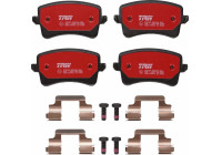 Kit de plaquettes de frein, frein à disque DTEC COTEC GDB1765DTE TRW