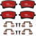 Kit de plaquettes de frein, frein à disque DTEC COTEC GDB1765DTE TRW