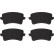 Kit de plaquettes de frein, frein à disque DTEC COTEC GDB1765DTE TRW, Vignette 2