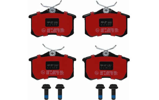 Kit de plaquettes de frein, frein à disque DTEC COTEC GDB823DTE TRW