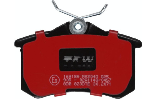 Kit de plaquettes de frein, frein à disque DTEC COTEC GDB823DTE TRW, Image 3