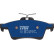 Kit de plaquettes de frein, frein à disque ELECTRIC BLUE GDB1621BTE TRW, Vignette 3