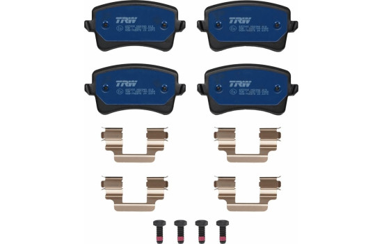 Kit de plaquettes de frein, frein à disque ELECTRIC BLUE GDB1765BTE TRW