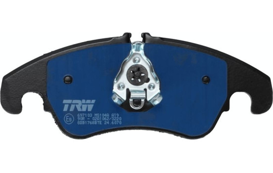 Kit de plaquettes de frein, frein à disque ELECTRIC BLUE GDB1768BTE TRW, Image 3