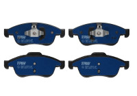 Kit de plaquettes de frein, frein à disque ELECTRIC BLUE GDB1789BTE TRW