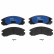 Kit de plaquettes de frein, frein à disque ELECTRIC BLUE GDB3200BTE TRW