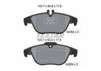 Kit de plaquettes de frein, frein à disque epad 2425381 Textar