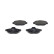Kit de plaquettes de frein, frein à disque FIRST 301012 Valeo, Vignette 3