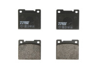 Kit de plaquettes de frein, frein à disque GDB1066 TRW