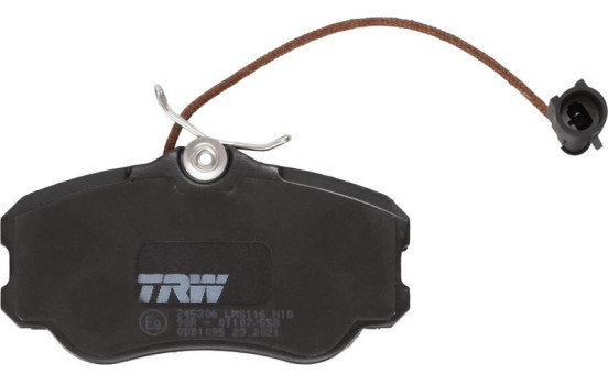 Kit de plaquettes de frein, frein à disque GDB1095 TRW, Image 4