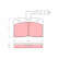 Kit de plaquettes de frein, frein à disque GDB1152 TRW, Vignette 2