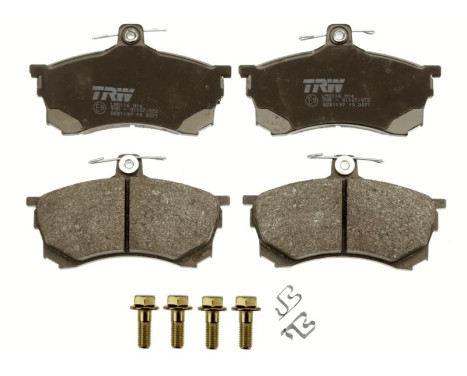 Kit de plaquettes de frein, frein à disque GDB1197 TRW, Image 3