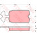 Kit de plaquettes de frein, frein à disque GDB127 TRW