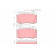 Kit de plaquettes de frein, frein à disque GDB1359 TRW, Vignette 2