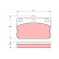 Kit de plaquettes de frein, frein à disque GDB138 TRW, Vignette 2