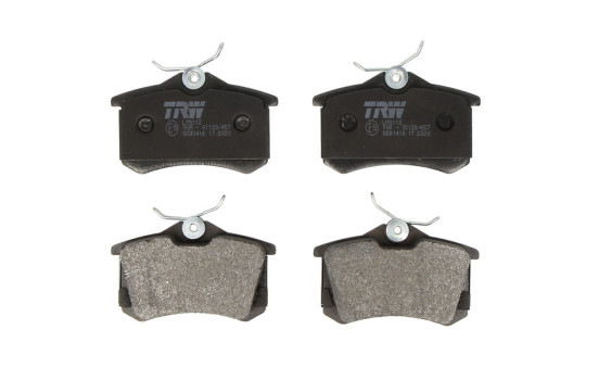 Kit de plaquettes de frein, frein à disque GDB1416 TRW