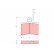 Kit de plaquettes de frein, frein à disque GDB145 TRW, Vignette 2