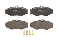 Kit de plaquettes de frein, frein à disque GDB1466 TRW