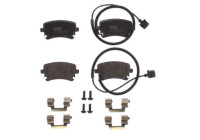 Kit de plaquettes de frein, frein à disque GDB1508 TRW