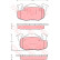 Kit de plaquettes de frein, frein à disque GDB1615 TRW