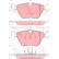 Kit de plaquettes de frein, frein à disque GDB1619 TRW