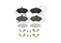 Kit de plaquettes de frein, frein à disque GDB1663 TRW
