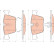 Kit de plaquettes de frein, frein à disque GDB1675 TRW, Vignette 2