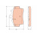 Kit de plaquettes de frein, frein à disque GDB1756 TRW, Vignette 2