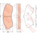 Kit de plaquettes de frein, frein à disque GDB1796 TRW