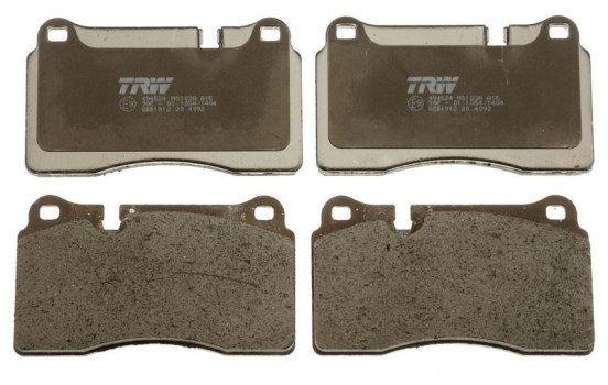 Kit de plaquettes de frein, frein à disque GDB1912 TRW, Image 3