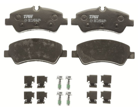 Kit de plaquettes de frein, frein à disque GDB1968 TRW, Image 3