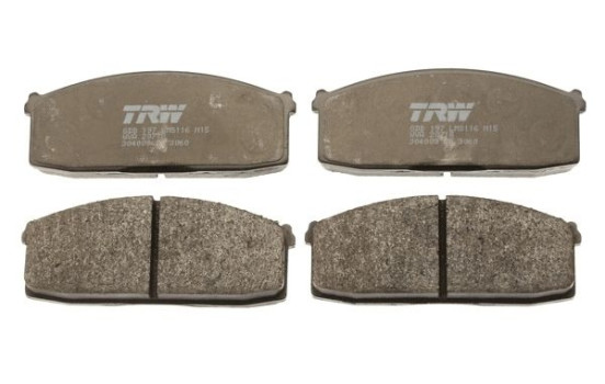 Kit de plaquettes de frein, frein à disque GDB197 TRW, Image 2