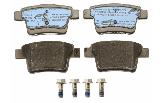 Kit de plaquettes de frein, frein à disque GDB1988 TRW, Image 3