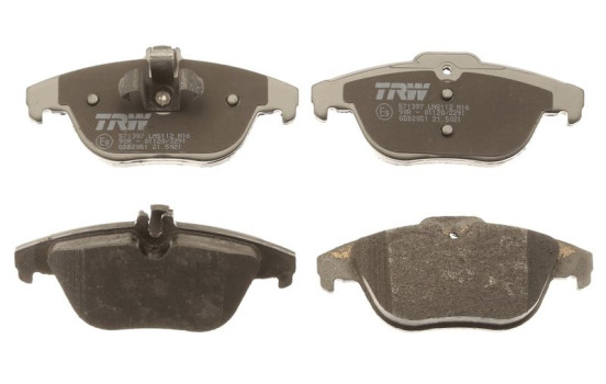 Kit de plaquettes de frein, frein à disque GDB2051 TRW, Image 3