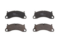 Kit de plaquettes de frein, frein à disque GDB2057 TRW