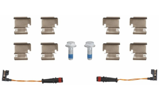 Kit de plaquettes de frein, frein à disque GDB2076 TRW, Image 8