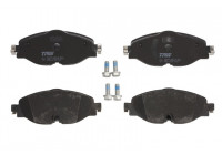 Kit de plaquettes de frein, frein à disque GDB2143 TRW