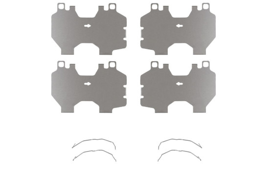 Kit de plaquettes de frein, frein à disque GDB2150 TRW, Image 7