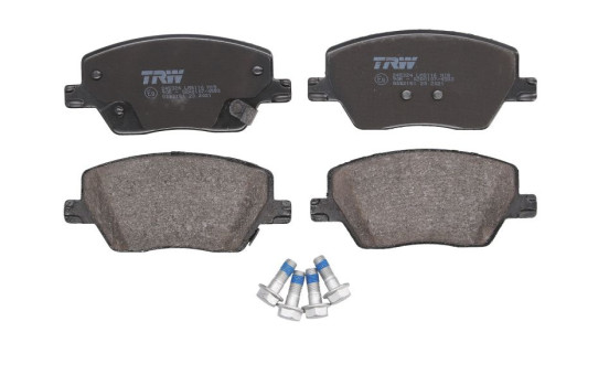 Kit de plaquettes de frein, frein à disque GDB2151 TRW