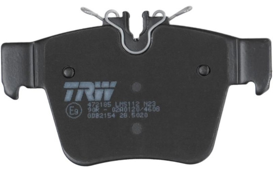 Kit de plaquettes de frein, frein à disque GDB2154 TRW, Image 5