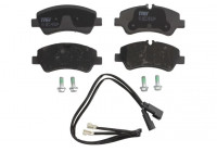 Kit de plaquettes de frein, frein à disque GDB2161 TRW