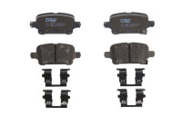 Kit de plaquettes de frein, frein à disque GDB2180 TRW