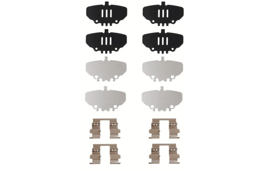 Kit de plaquettes de frein, frein à disque GDB2184 TRW, Image 6