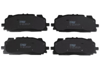 Kit de plaquettes de frein, frein à disque GDB2190 TRW