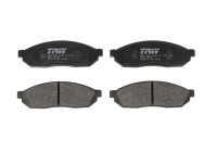 Kit de plaquettes de frein, frein à disque GDB254 TRW